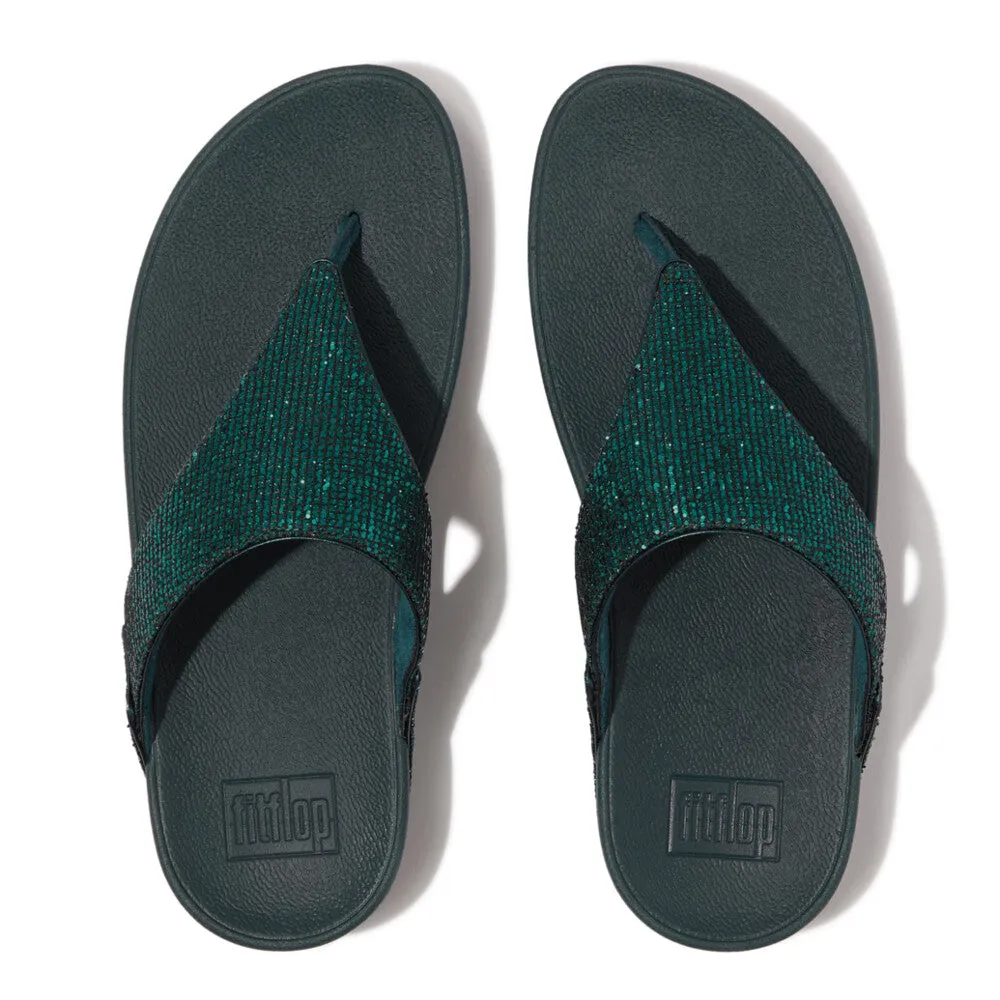 LULU Glitterball Toe-Post Sandals