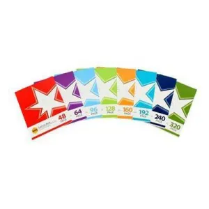 Marbig Star Exercise Book 70Gsm 240 Page 9 X 7 Inch