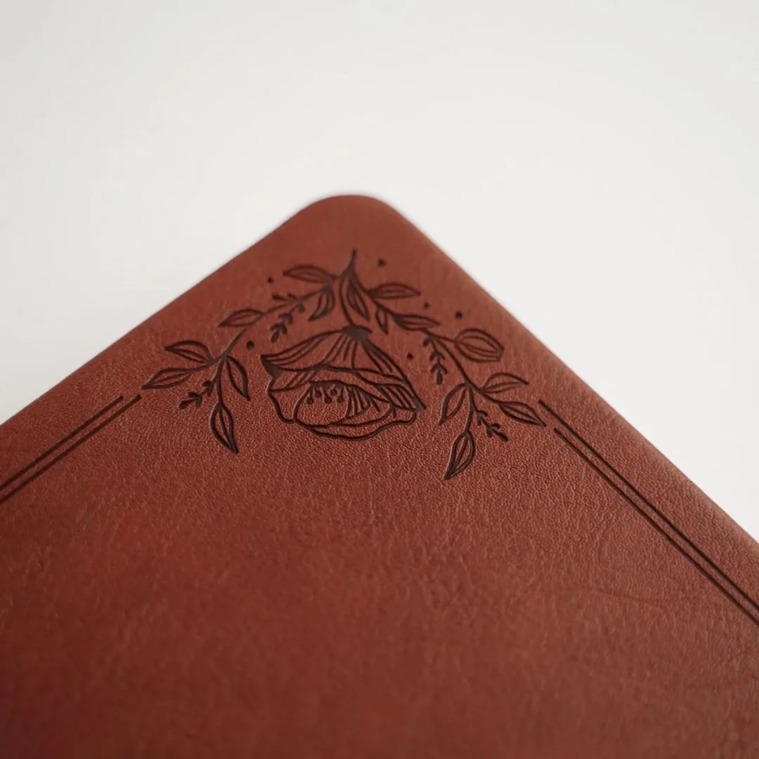 Minimal Floral Undated Planner A5