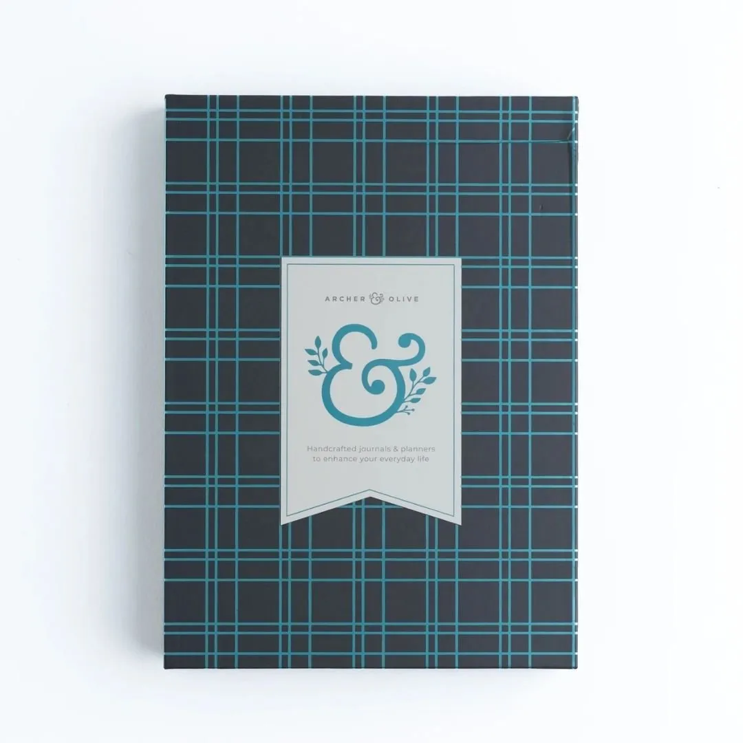 Minimal Floral Undated Planner A5