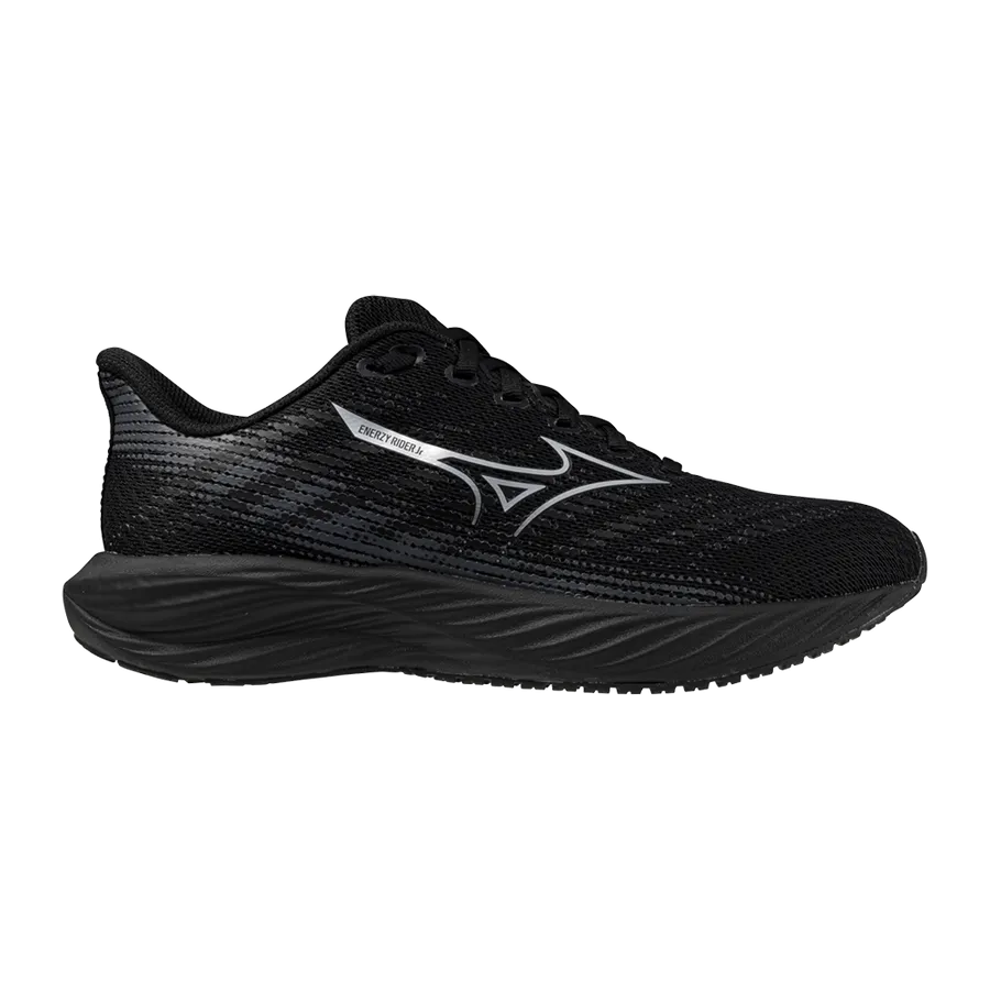 Mizuno Enerzy Jr Running Shoes - Black/Silver