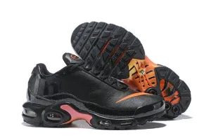 N A M Plus Tn Mercurial SE BG GS Black Orange Silver Trainers Running Sneakers N A M Plus Tn Mercurial SE BG GS Black Orange Silver Trainers Running Sneakers