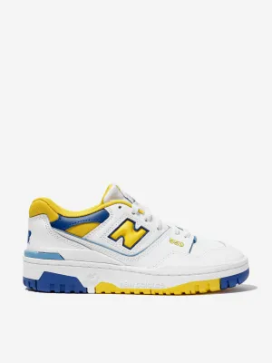 New Balance Kids 550 Logo Trainers in White New Balance Kids 550 Logo Trainers in White