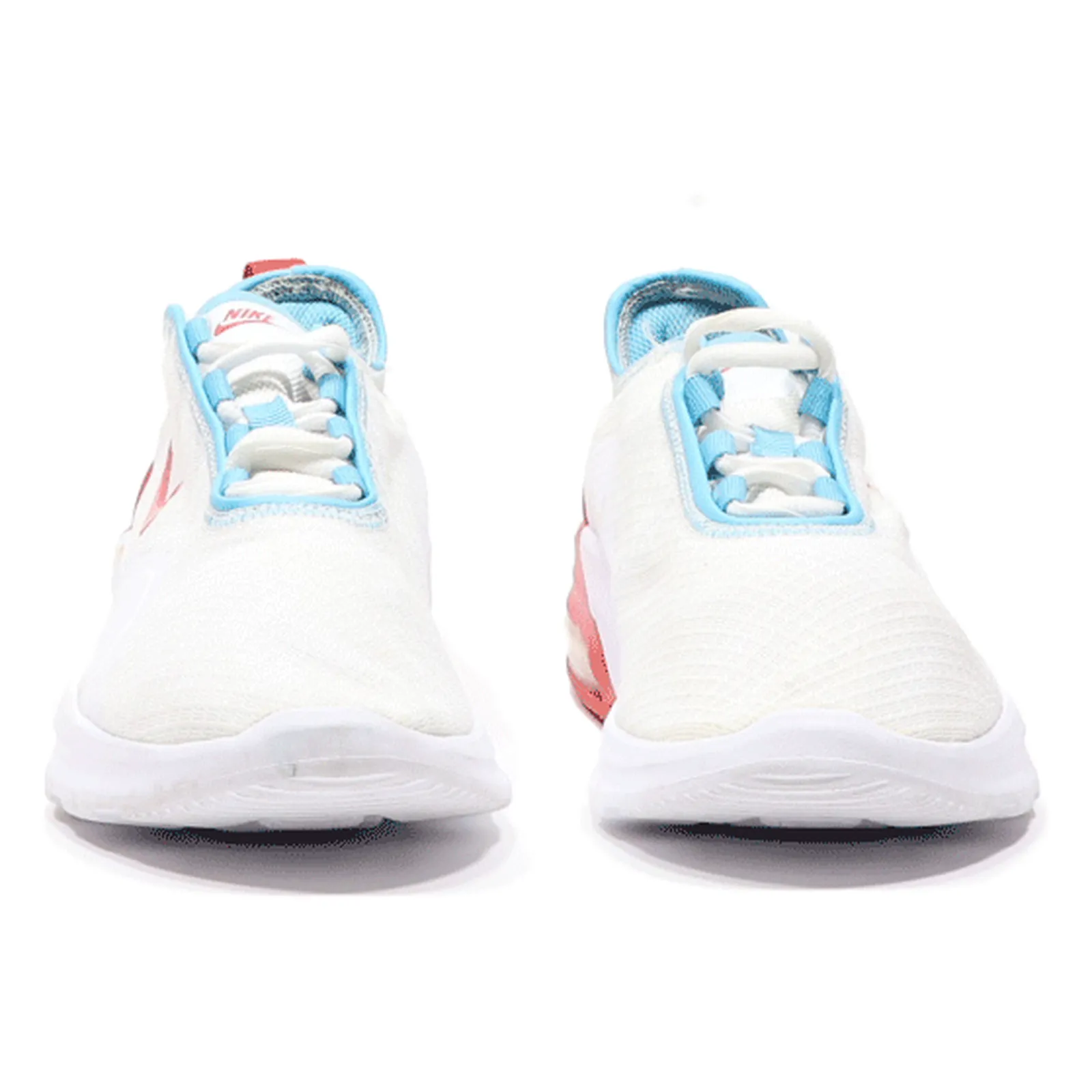NIKE Air Trainers White Synthetic Womens UK 4