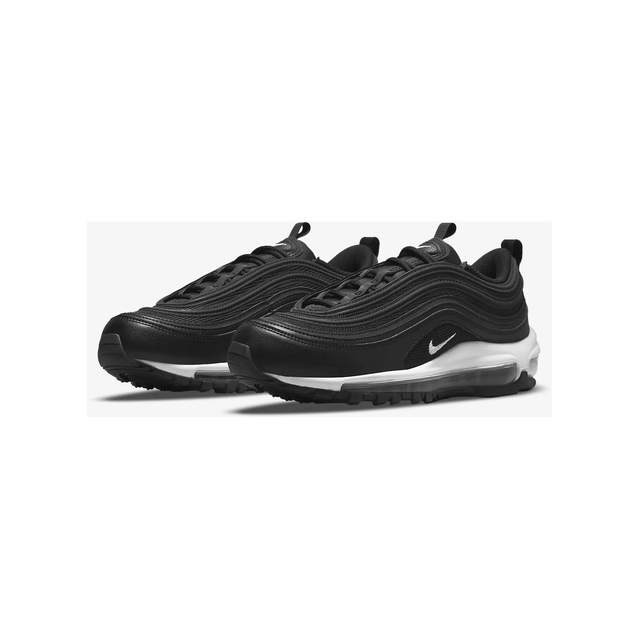 Nike Women's Air Max 97 Shoes - Black / White