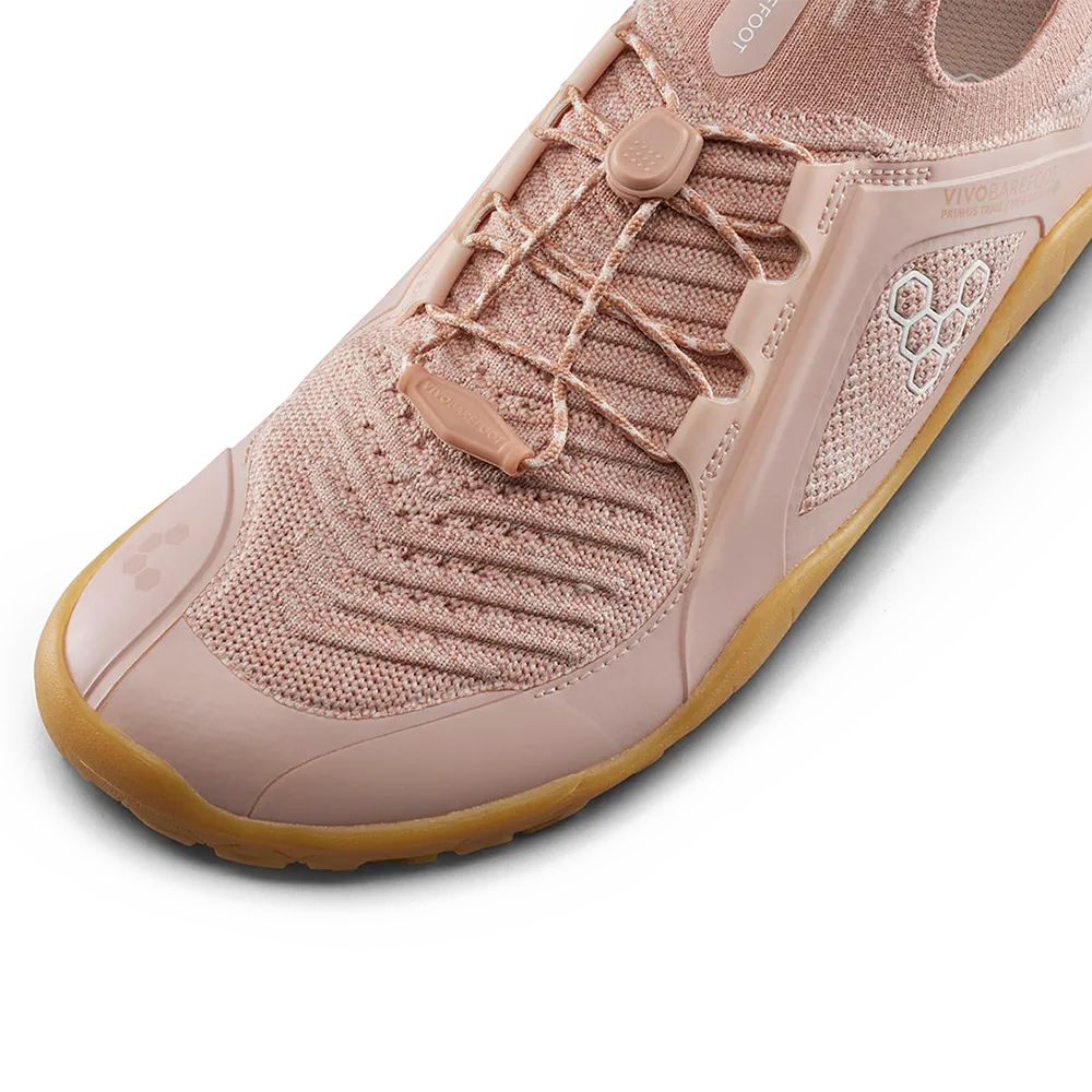 [PRE-ORDER] Vivobarefoot Primus Trail Knit FG Womens Clay (ETA. LATE MARCH)