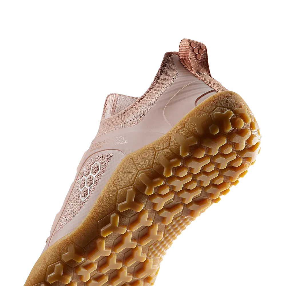 [PRE-ORDER] Vivobarefoot Primus Trail Knit FG Womens Clay (ETA. LATE MARCH)
