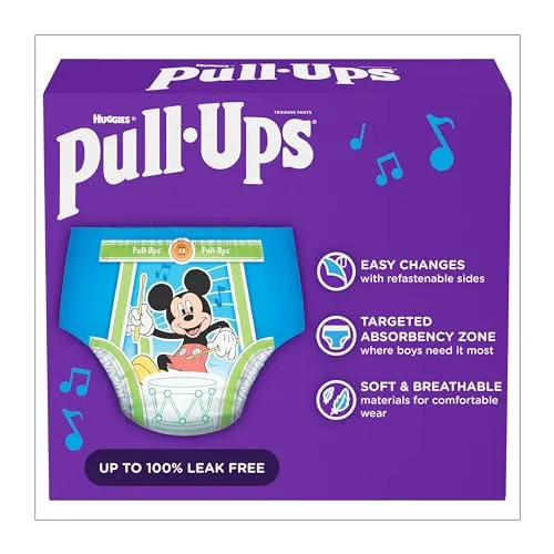 Pull-Ups Boys' Potty Training Pants, 5T-6T (46  lbs), 14 Count