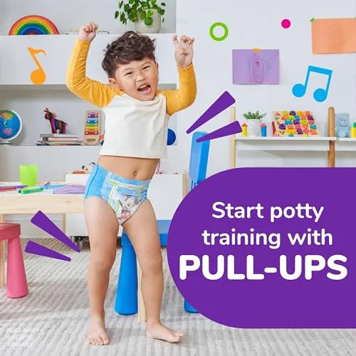 Pull-Ups Boys' Potty Training Pants, 5T-6T (46  lbs), 14 Count