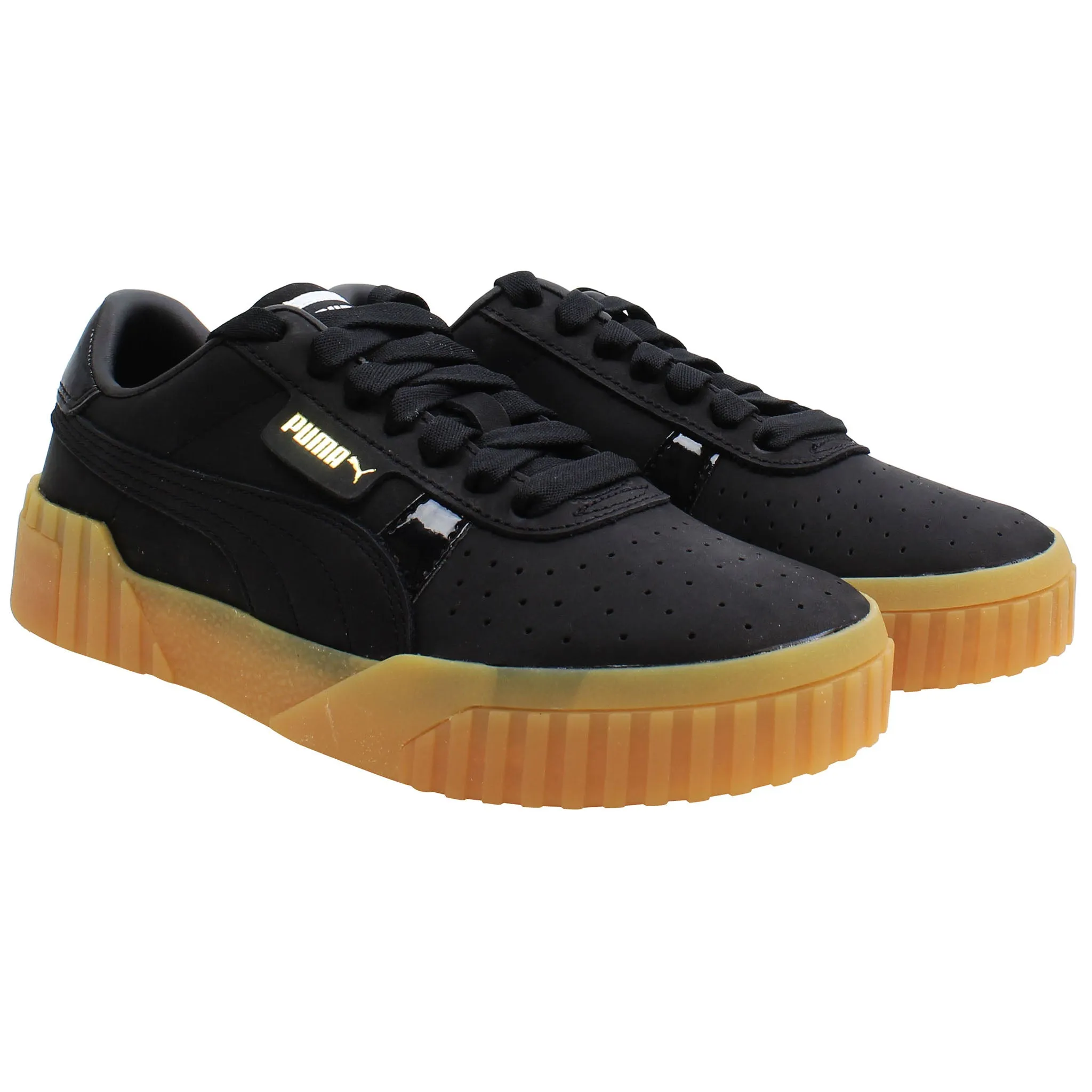 Puma Cali Womens Black Trainers