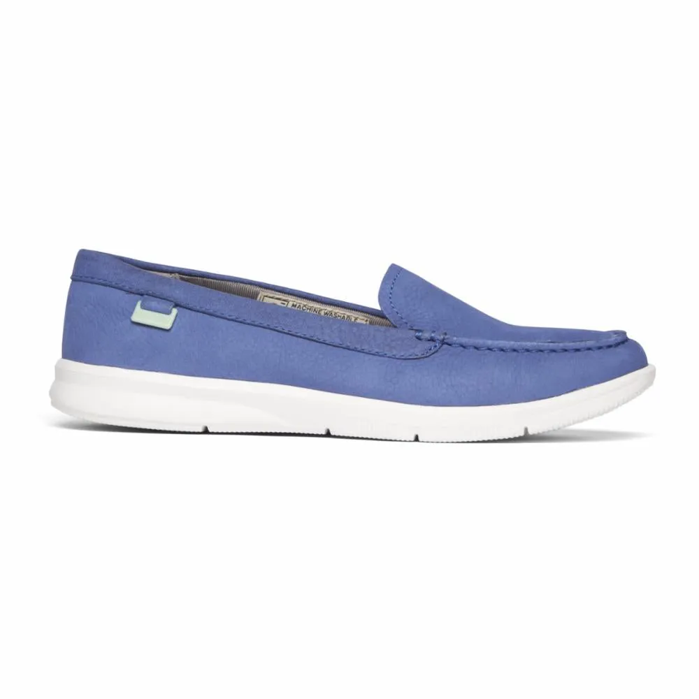 Rockport Women AYVA WASHABLE LOAFER SLIP ON BOLD BLUE