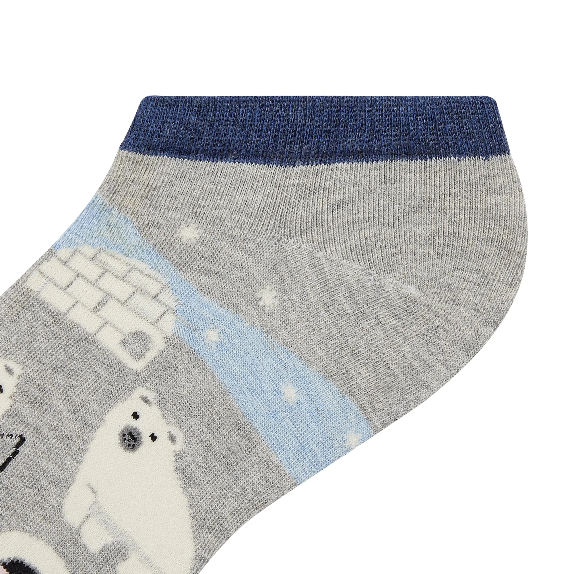 Seasons Collection Printed Ankle Socks