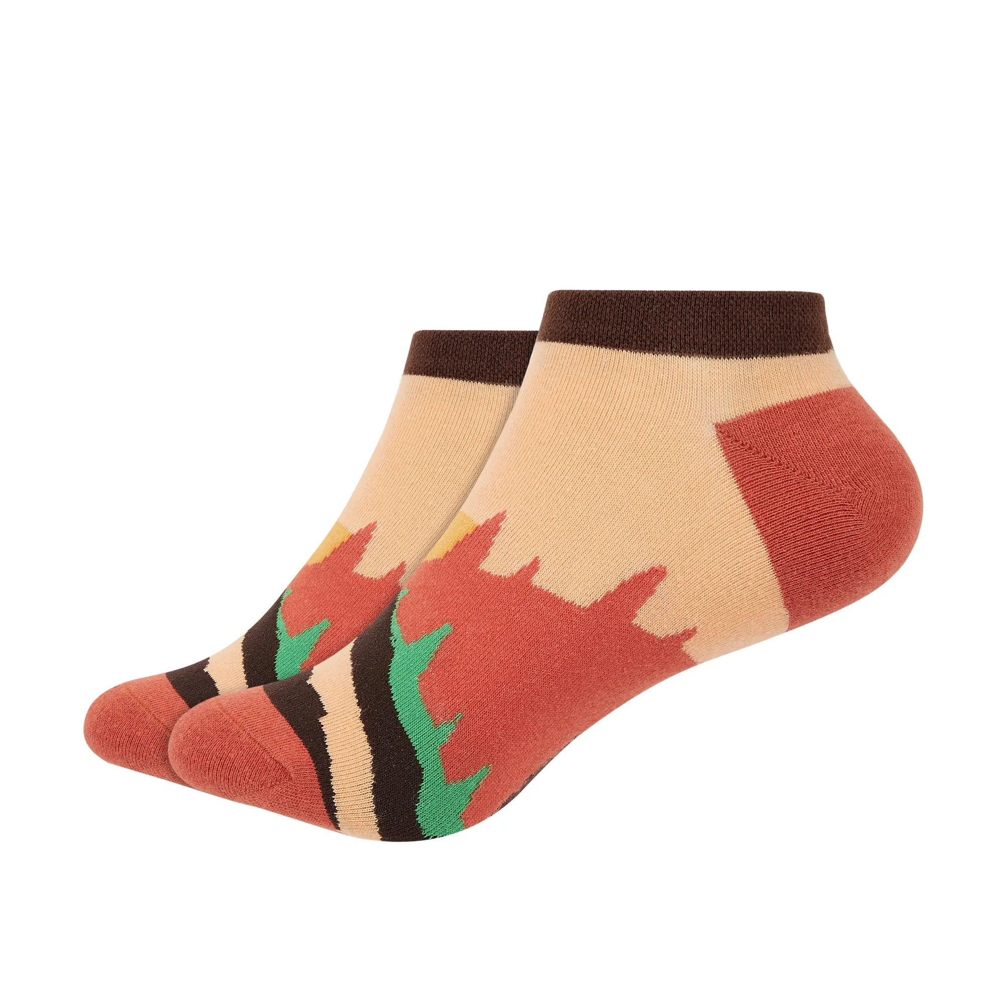 Seasons Collection Printed Ankle Socks