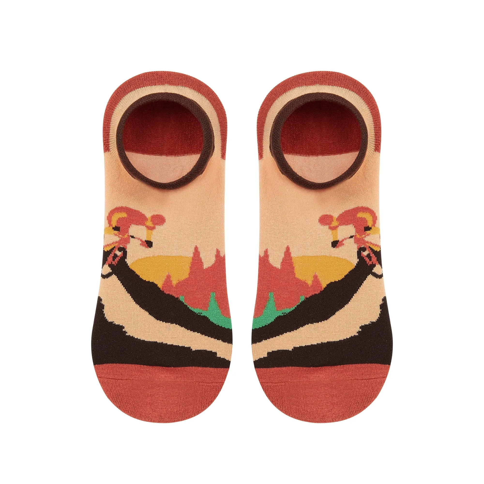 Seasons Collection Printed Ankle Socks