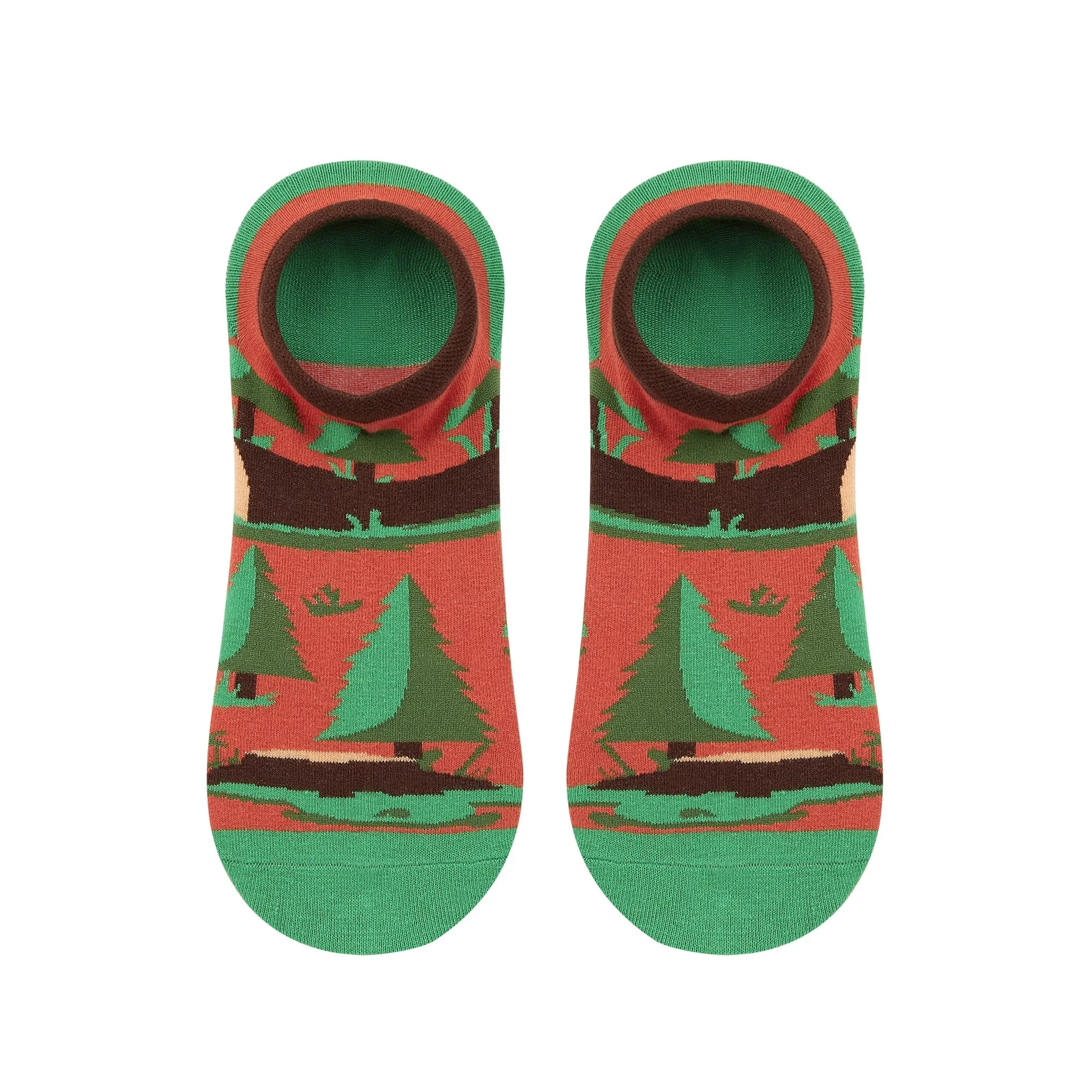 Seasons Collection Printed Ankle Socks