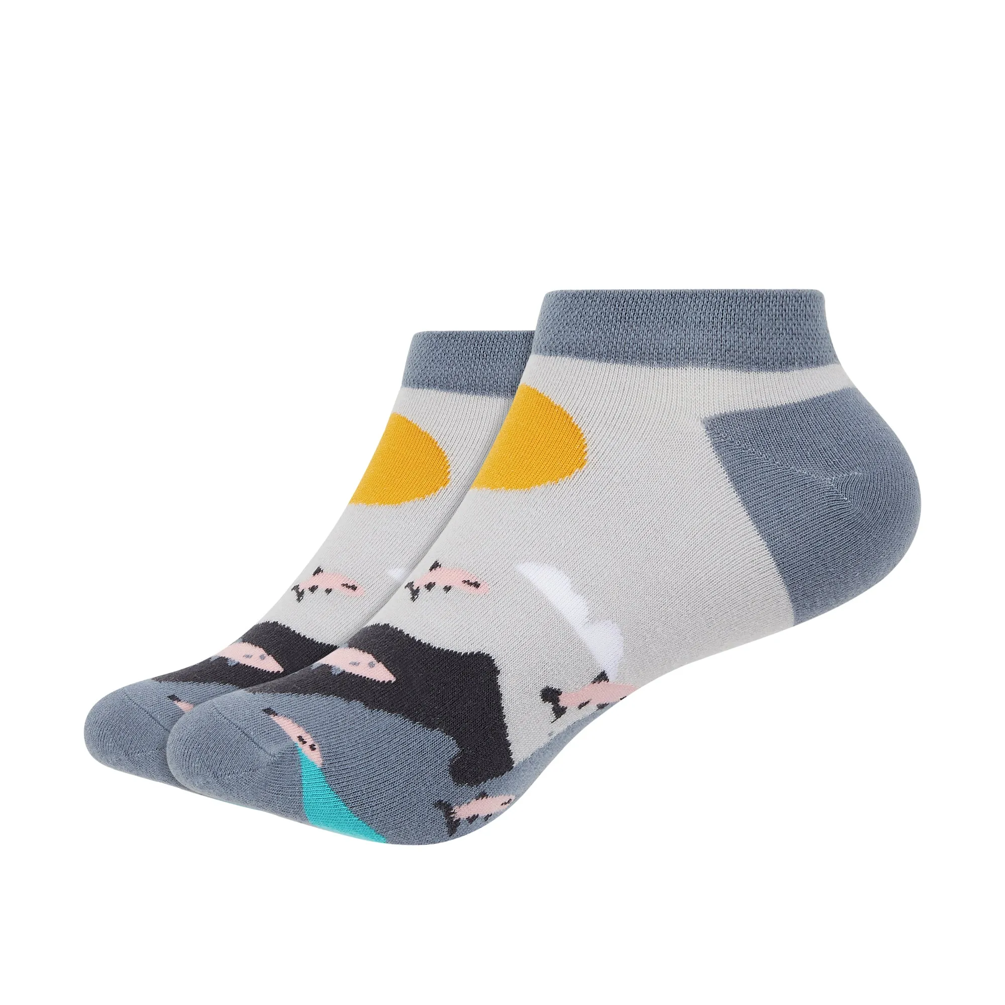 Seasons Collection Printed Ankle Socks