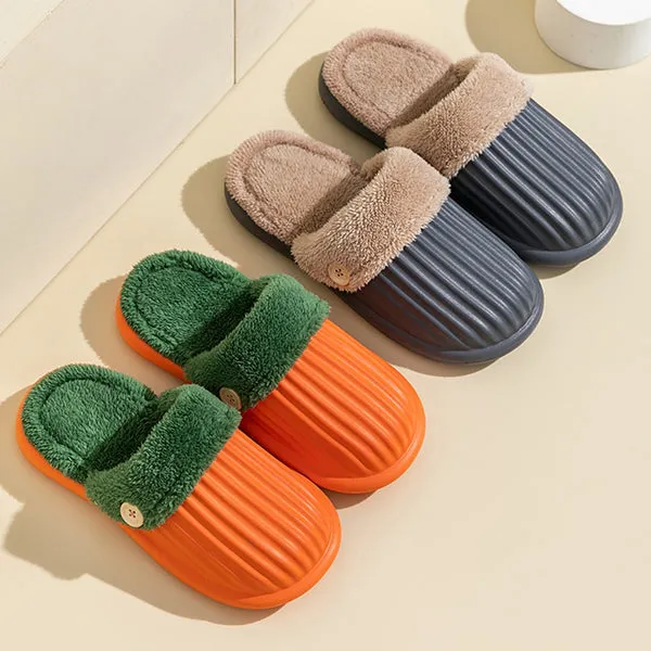 Shoeschics Waterproof Cotton Non-slip Slippers