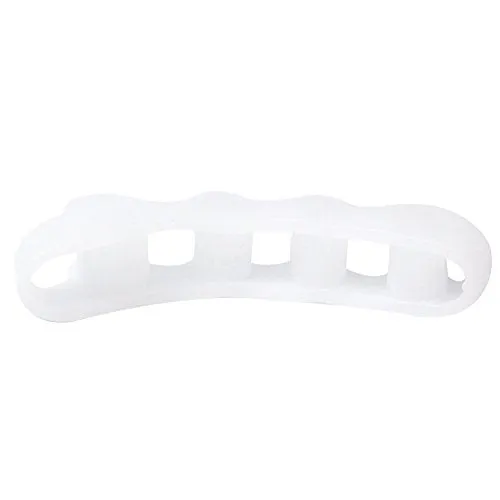Silicone Toe Separators for Men & Women - Gel Toes Spacers & Stretcher for Pedicure Yoga Running Ballet Bunion Pain Relief