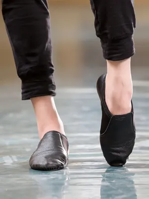 Soft Sole Leather Elastic Cloth Exercise Low Heel Ballet Shoes Soft Sole Leather Elastic Cloth Exercise Low Heel Ballet Shoes