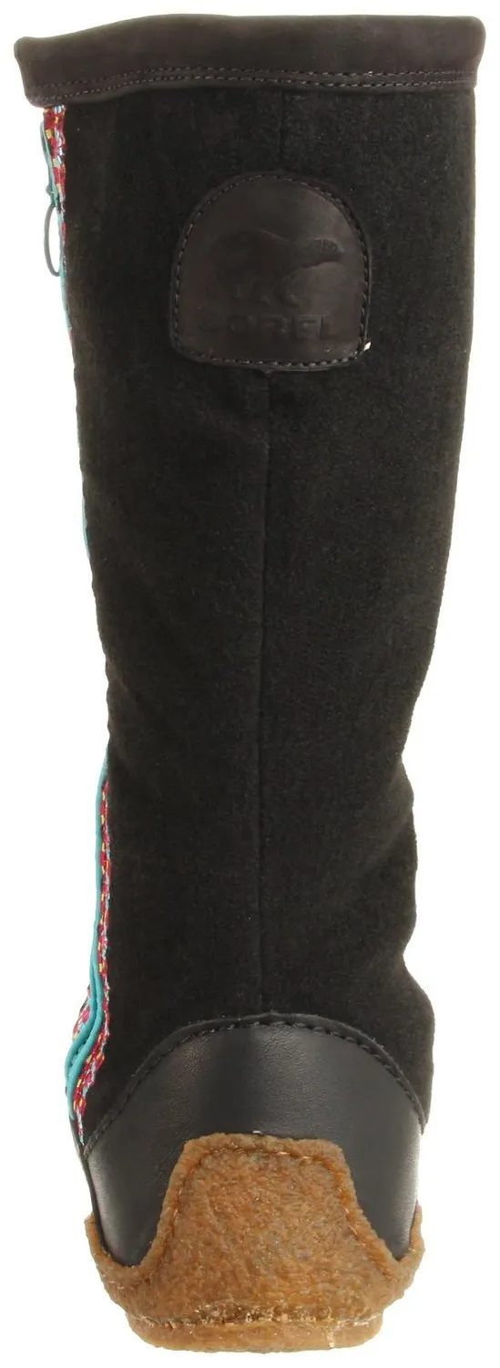 SOREL Norquay Black/Green/Blue Slate Boot  (Women)