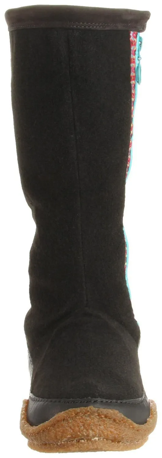 SOREL Norquay Black/Green/Blue Slate Boot  (Women)