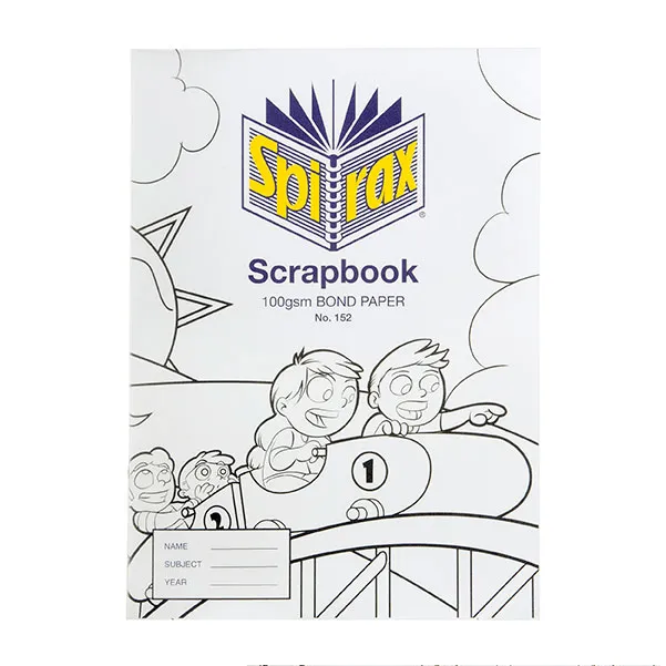 Spirax 152 Scrapbook 64 Page 335x245mm 10 Pack