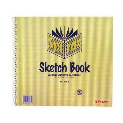 Spirax 578A Sketch Book Side Open 32 Page 247 X 270Mm