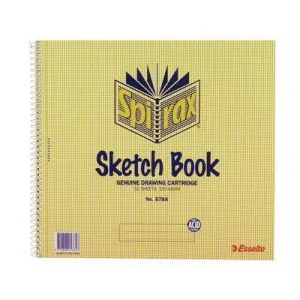 Spirax 578A Sketch Book Side Open 32 Page 247 X 270Mm