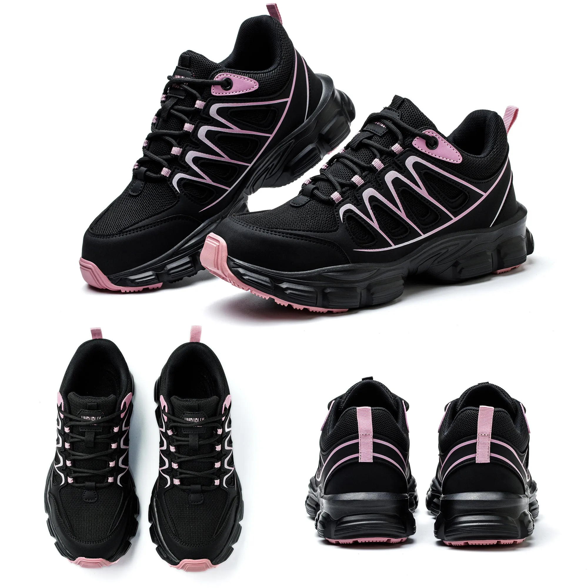 Stylish Ergonomic Steel Toe Orthopedic Work Shoes for Women Professionals