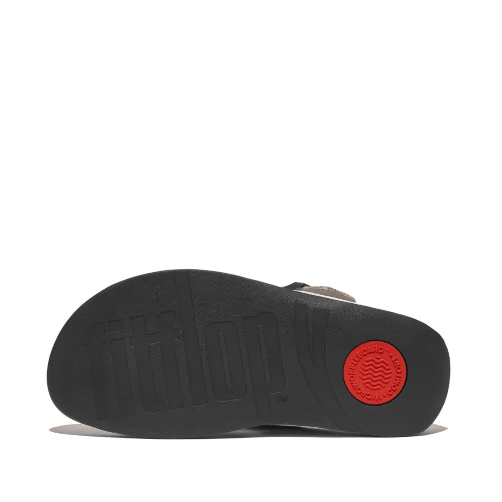 TRAKK II Men's Buckle Weave Leather Toe-Posts