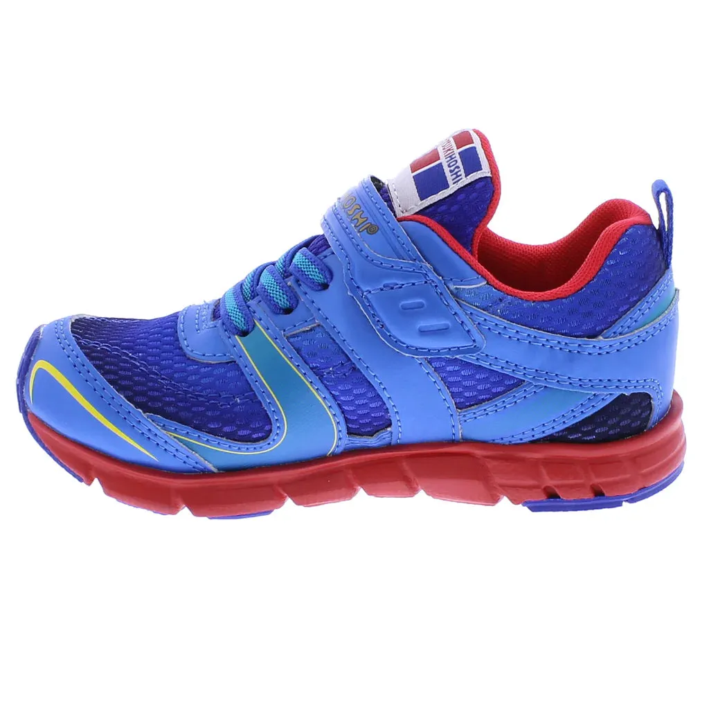 Tsukihoshi Child Velocity (Sizes 7 - 1) Sneaker - Blue/Red