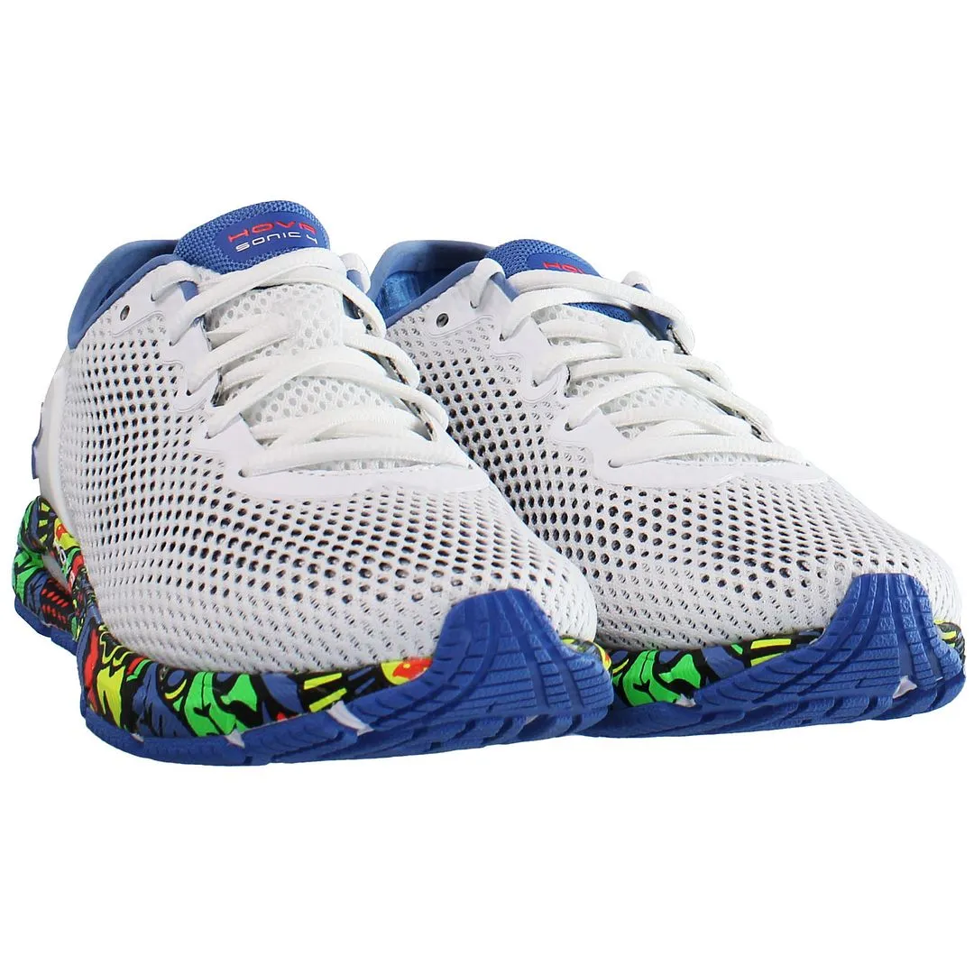 Under Armour HOVR Sonic 4 Run Weird Womens White Running Shoes