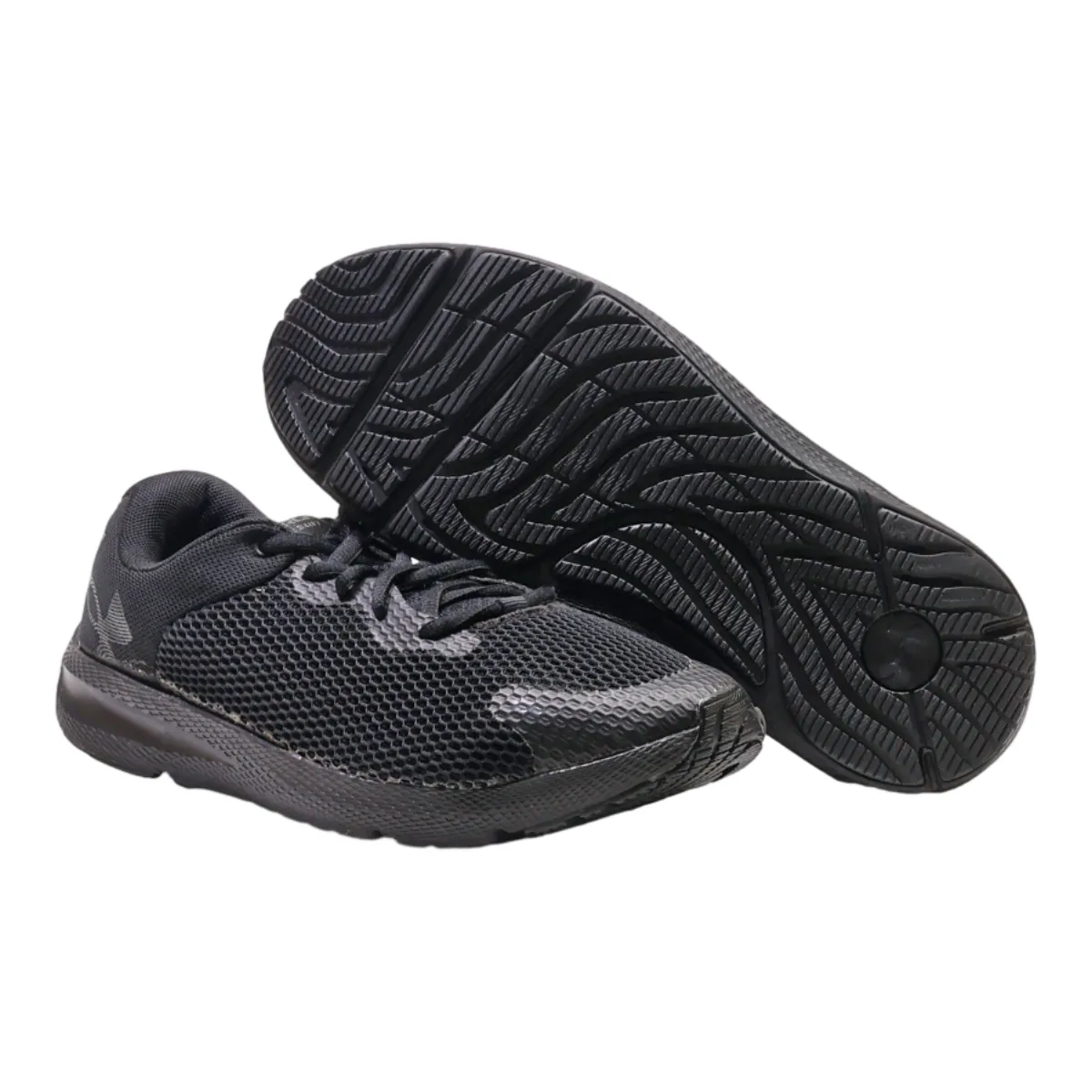 UNDER ARMOUR Sneaker Trainers Black Synthetic Mens UK 7
