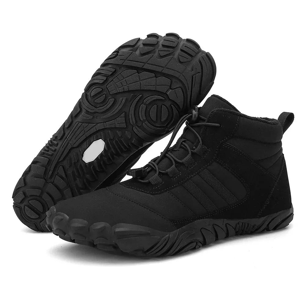 Winter Warm Running Shoes - Waterproof Barefoot Shoes for Men and Women