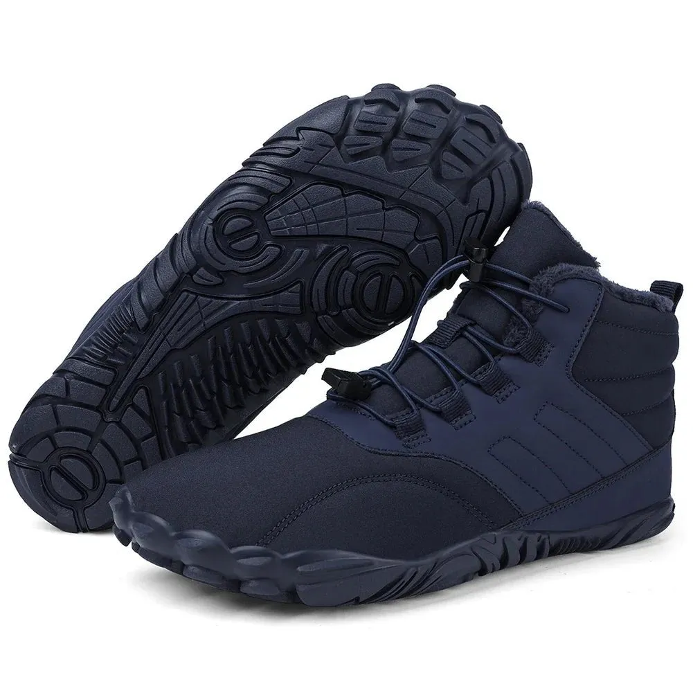 Winter Warm Running Shoes - Waterproof Barefoot Shoes for Men and Women