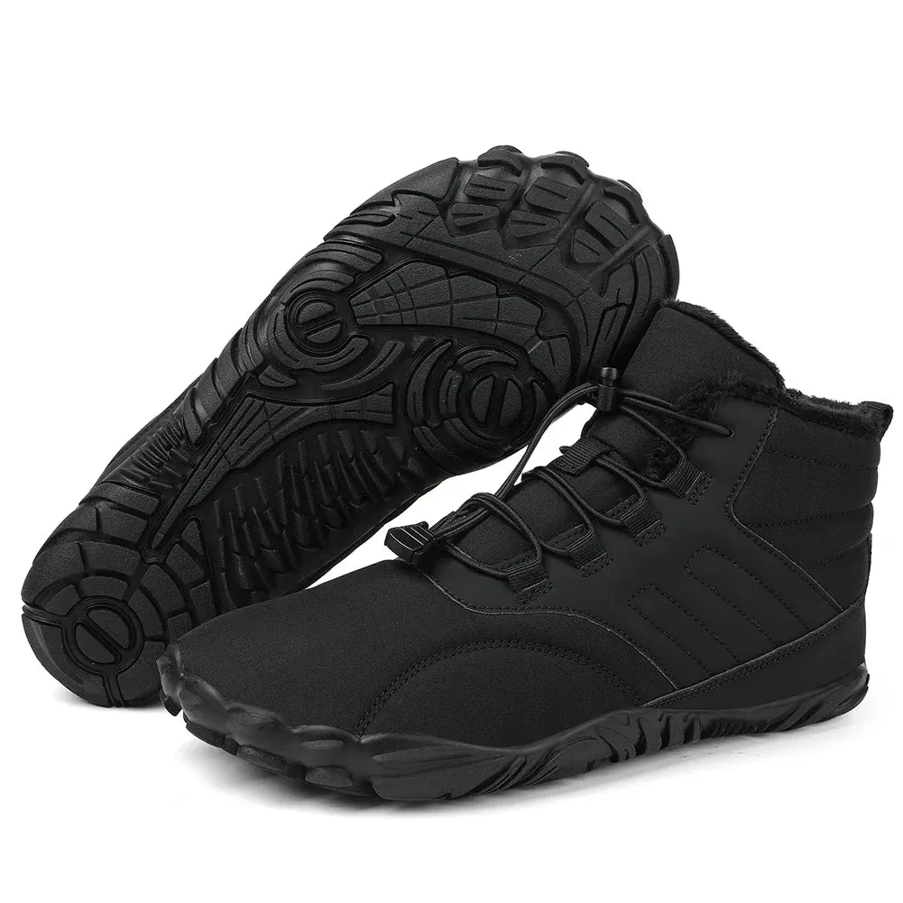 Winter Warm Running Shoes - Waterproof Barefoot Shoes for Men and Women