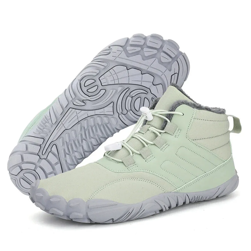 Winter Warm Running Shoes - Waterproof Barefoot Shoes for Men and Women