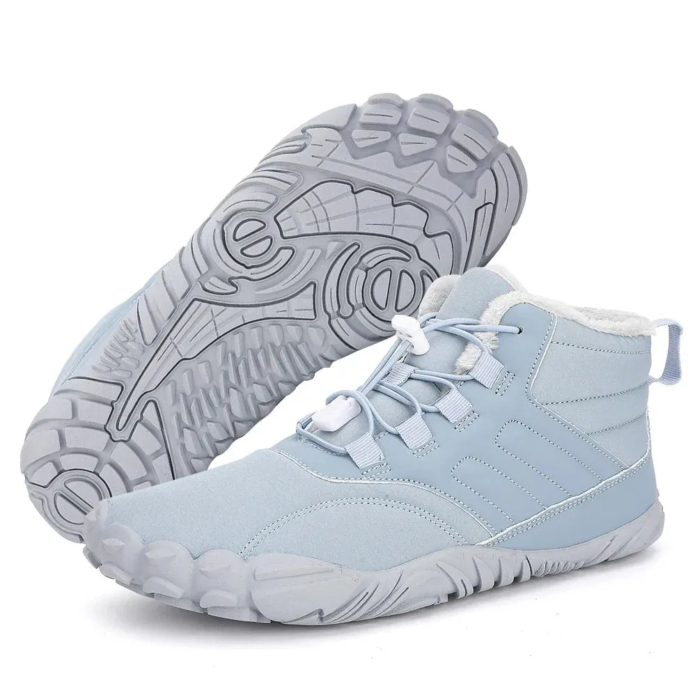 Winter Warm Running Shoes - Waterproof Barefoot Shoes for Men and Women