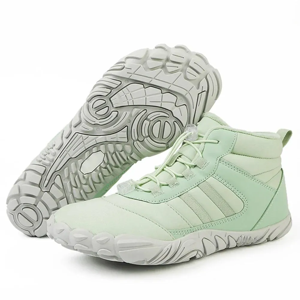 Winter Warm Running Shoes - Waterproof Barefoot Shoes for Men and Women