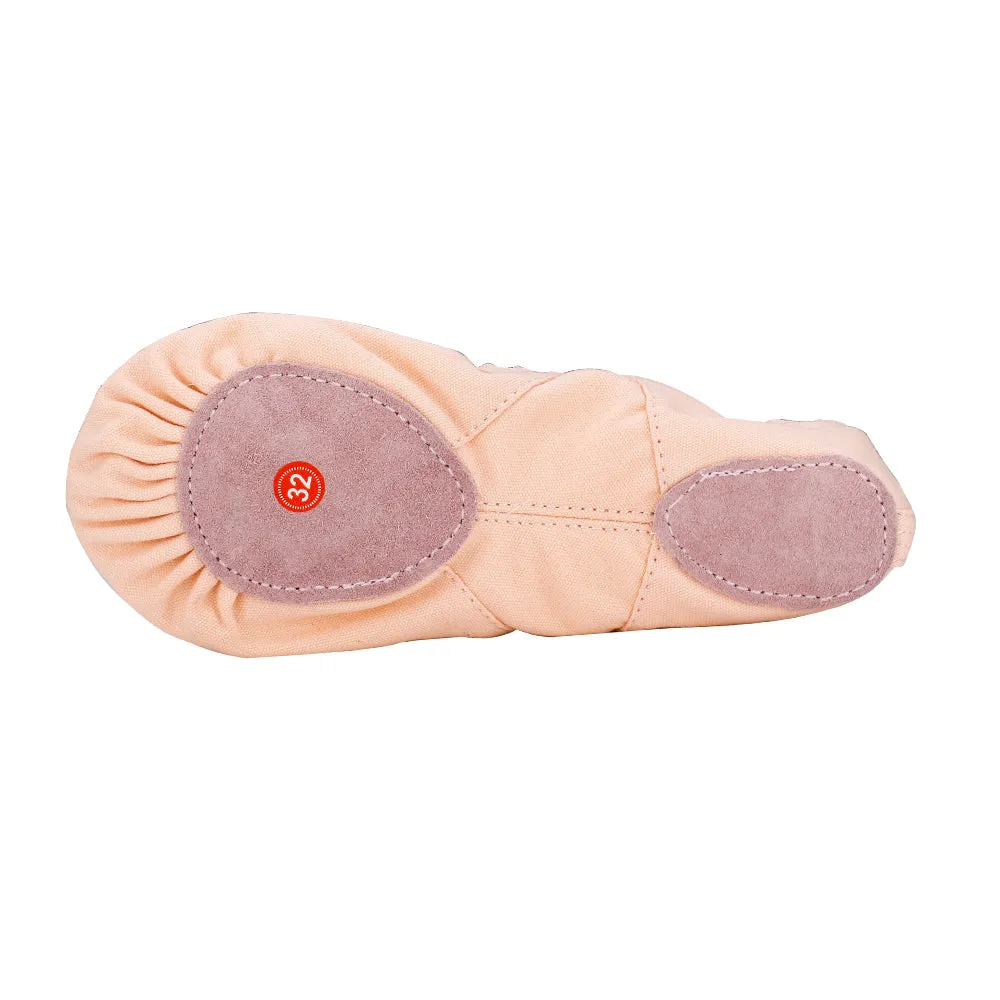 Women Classic Cross Strap Ballet Dance Shoe Practice Slippers