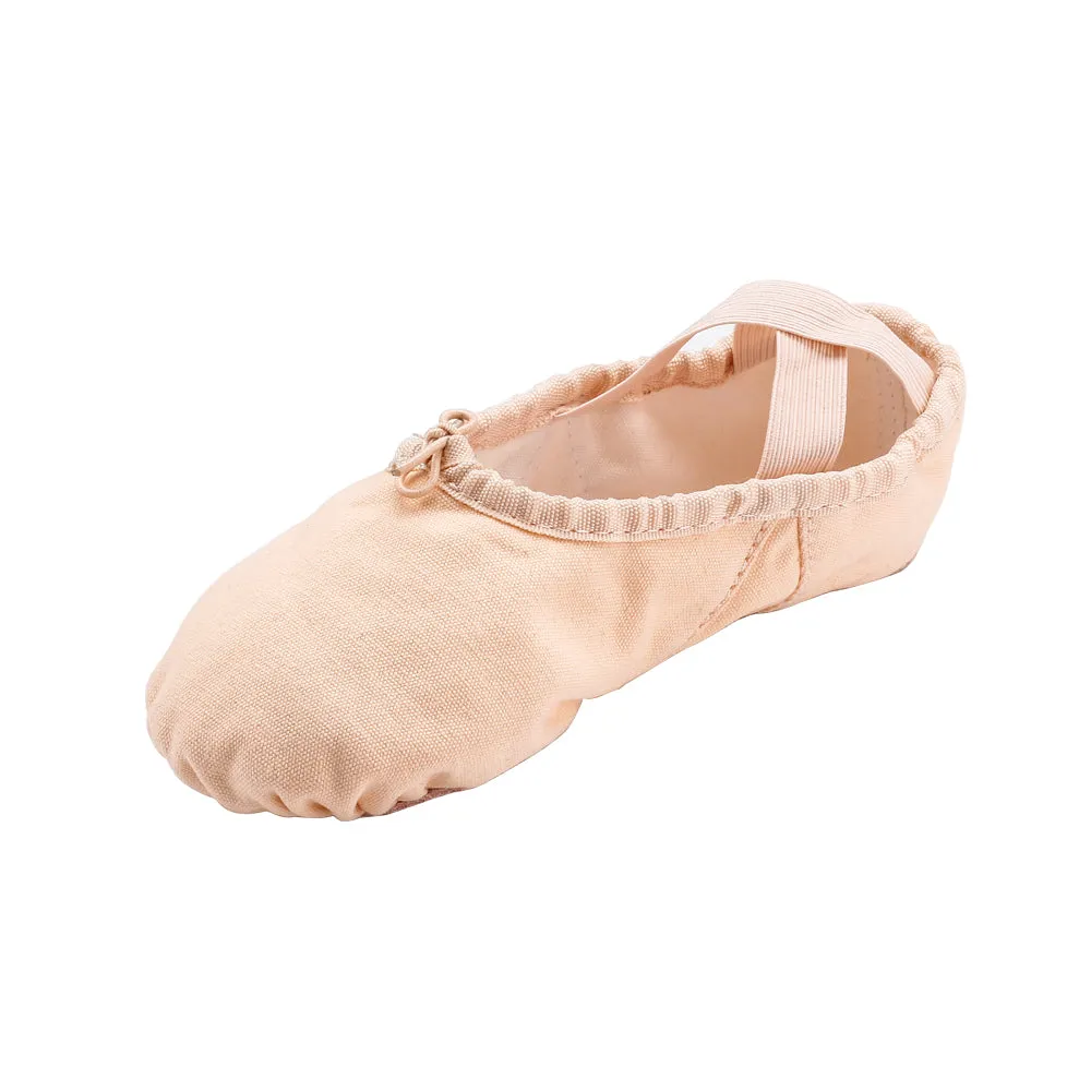 Women Classic Cross Strap Ballet Dance Shoe Practice Slippers