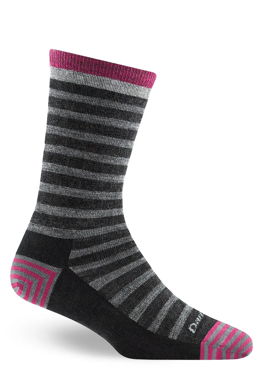 Women's Charcoal Morgan Wool Socks