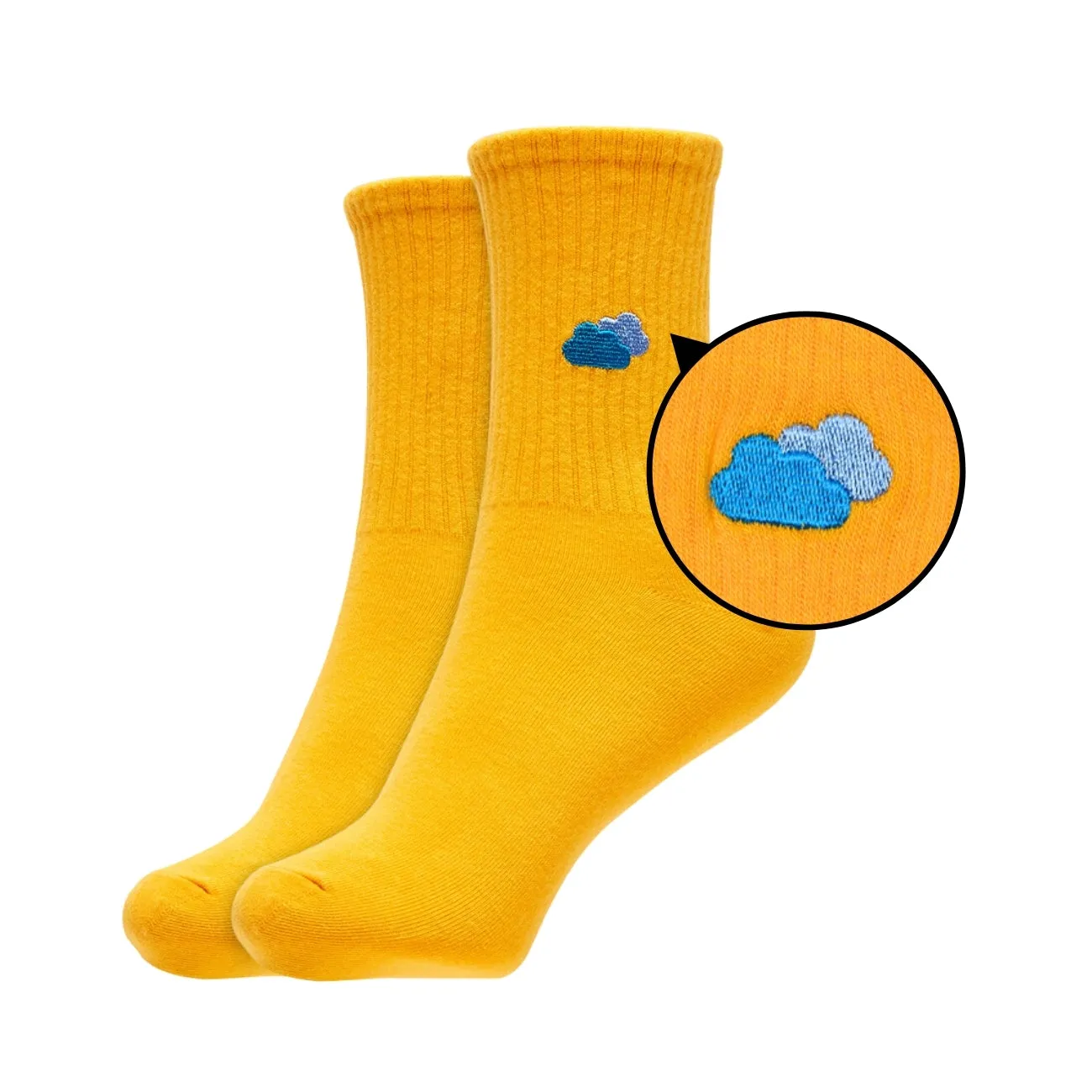 Womens Nature Series Crew Length Socks