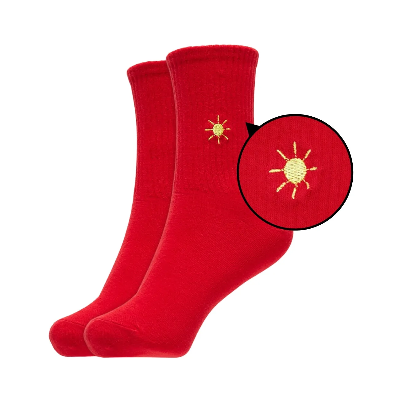 Womens Nature Series Crew Length Socks