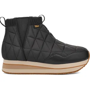 Women's Teva ReEmber Mid Platform Black Women's Teva ReEmber Mid Platform Black