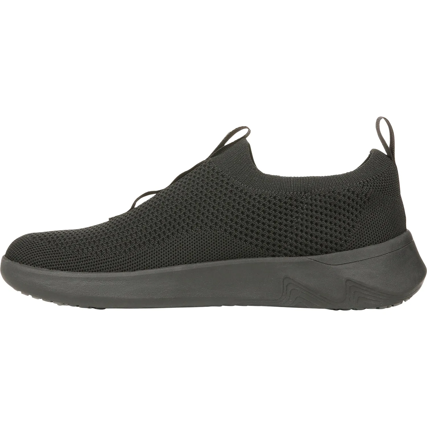 Women's Vionic Advance Slip Resistant Black Knit Fabric